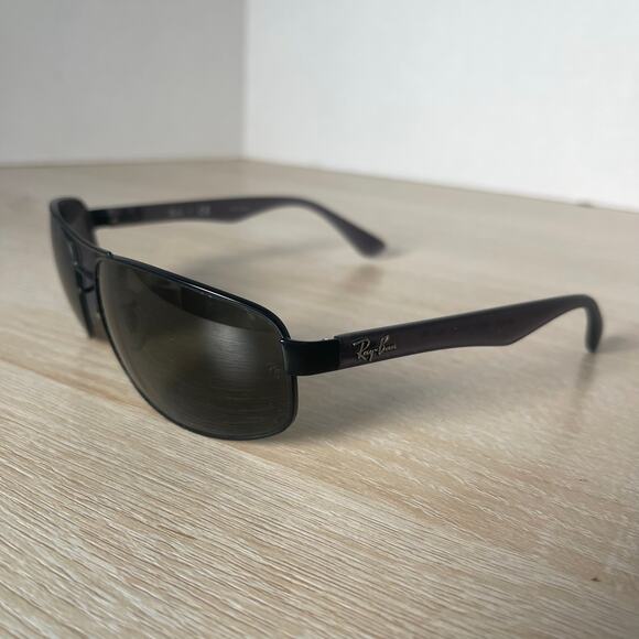 Ray-Ban RB3445 006/11 Sunglasses Black FRAMES ONLY 61-17-130 - Picture 3 of 8